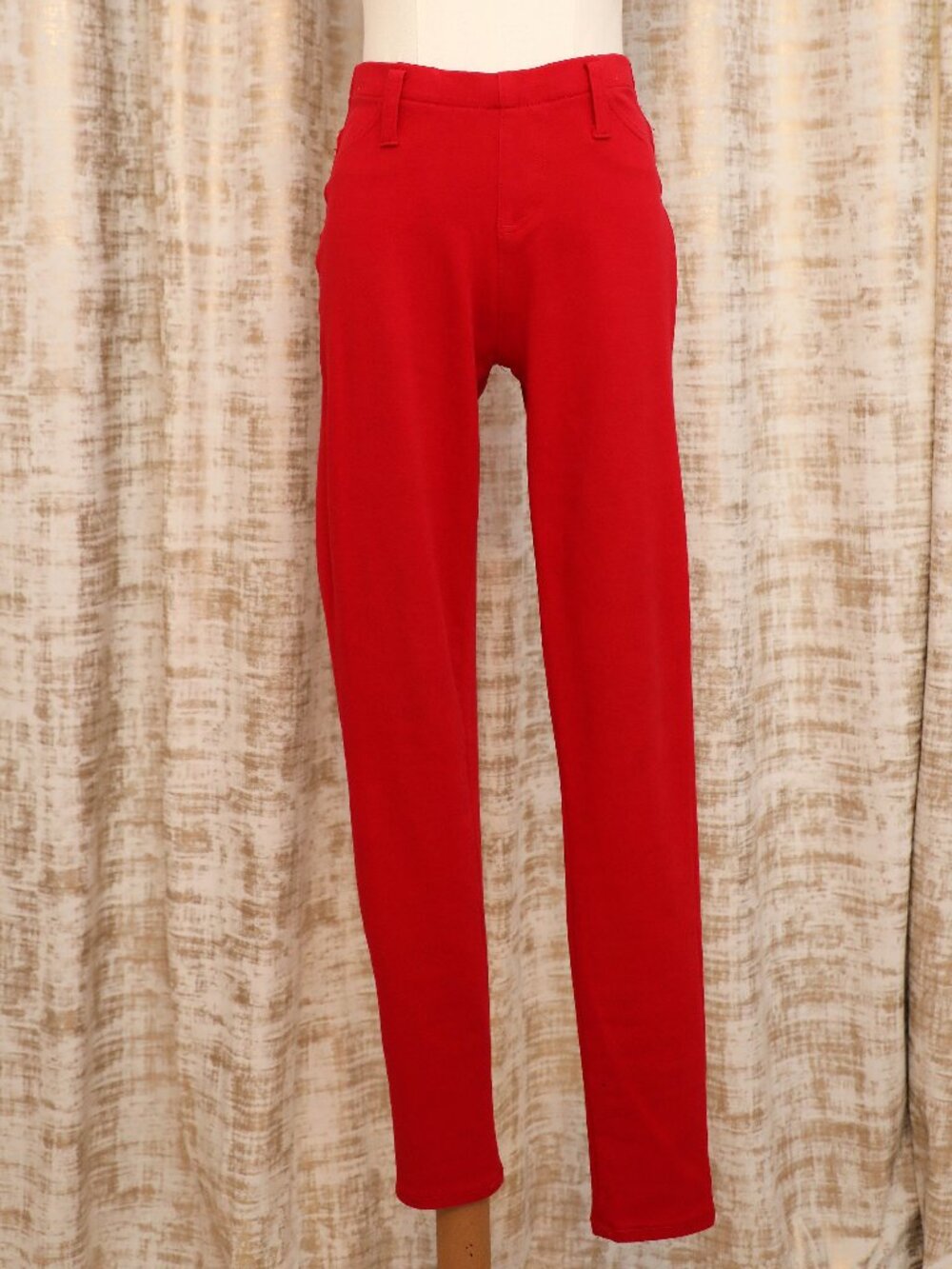 Faded Glory Red Stretchy Skinny Jeggings Size 4-6